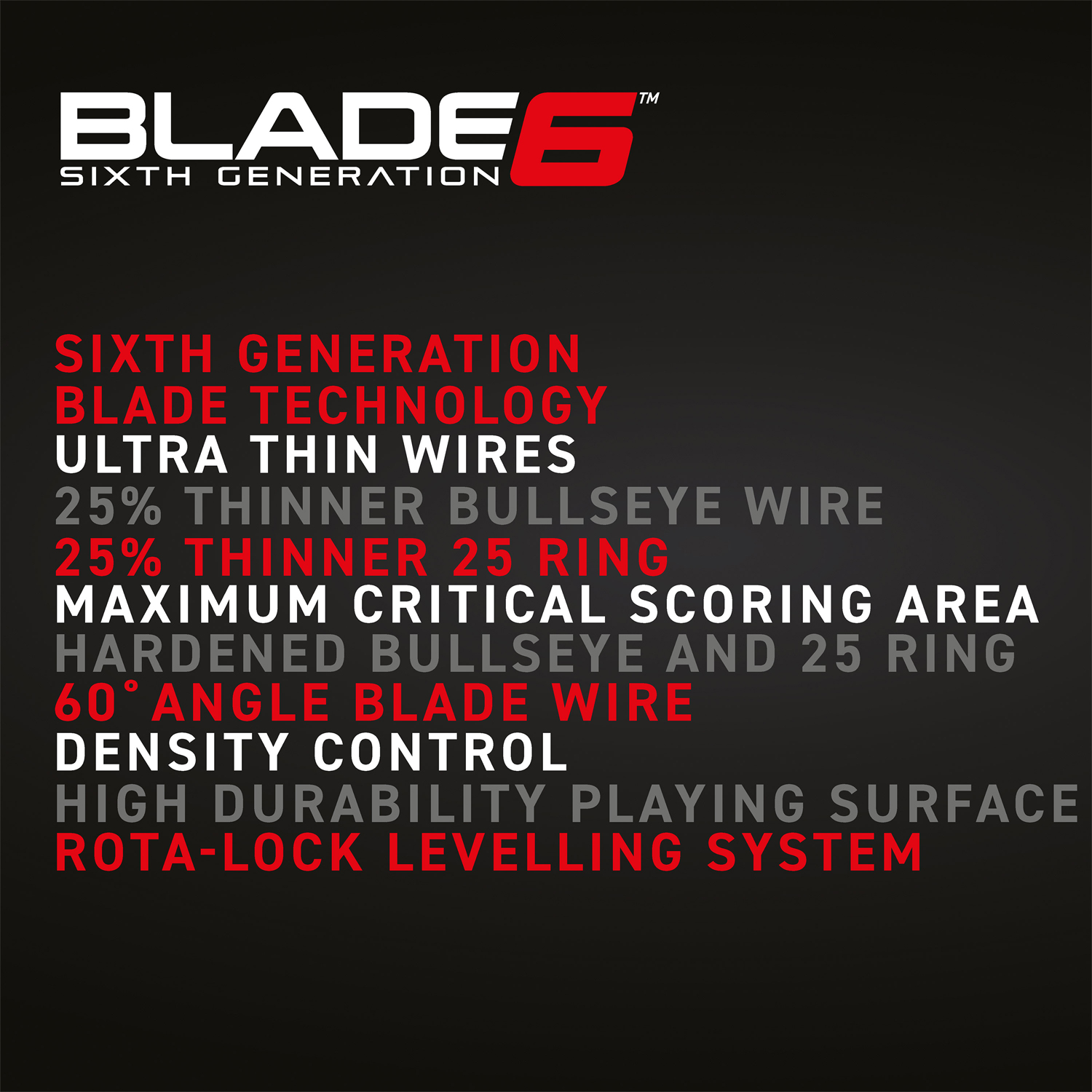 Dartboard "Blade 6 Dual Core 3031"
