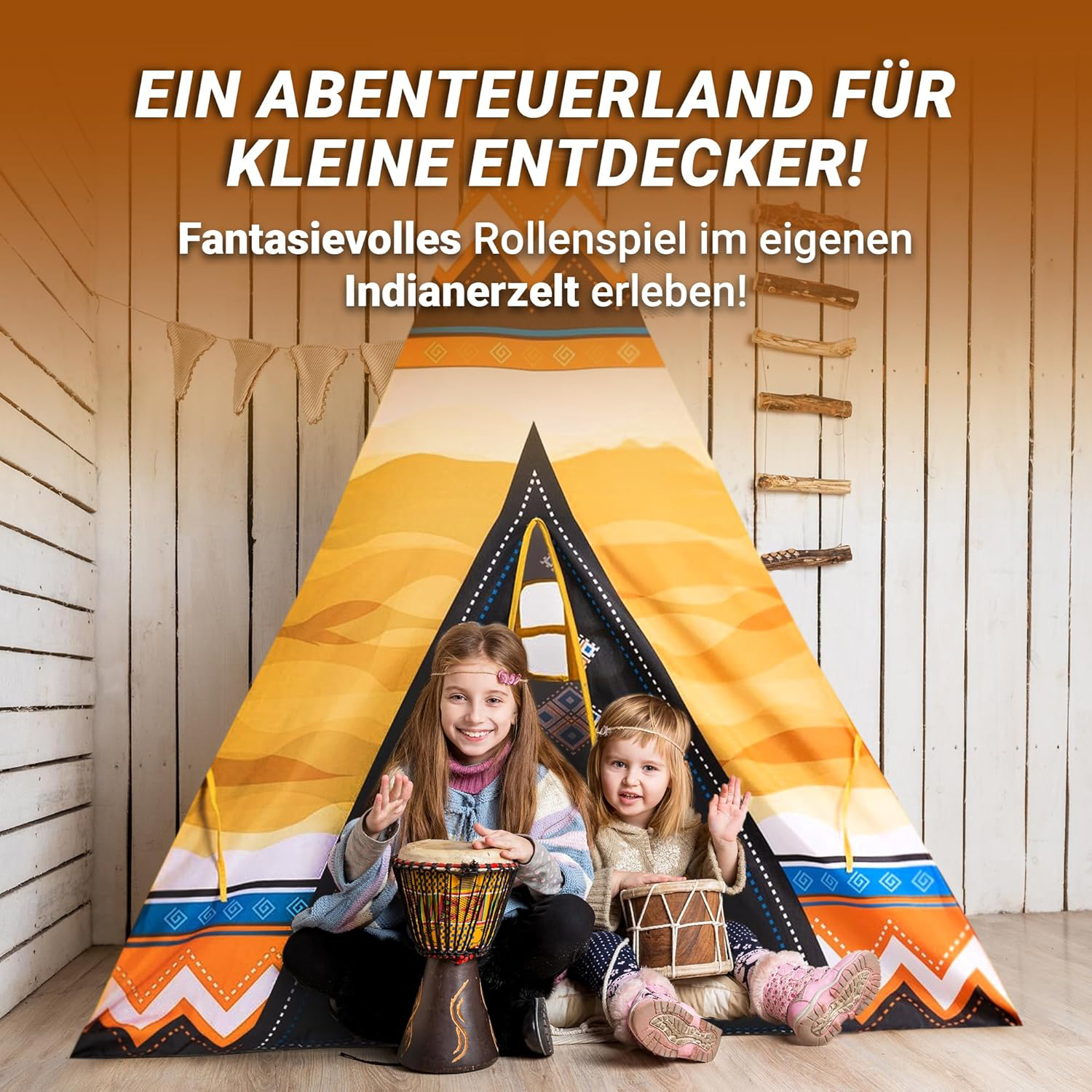 Bietet Platz für kreatives Spielen