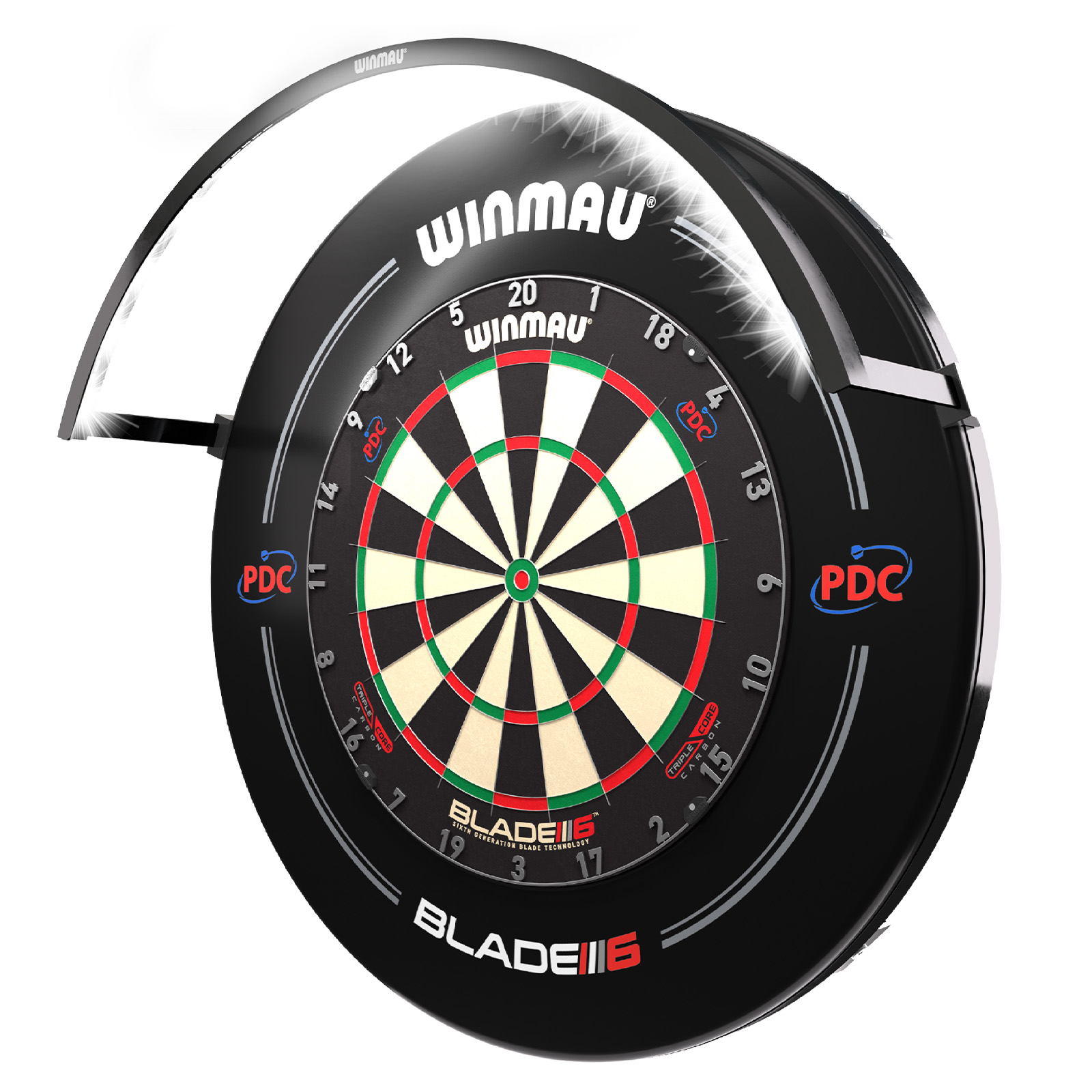 Dartboard-Beleuchtung "Wispa"