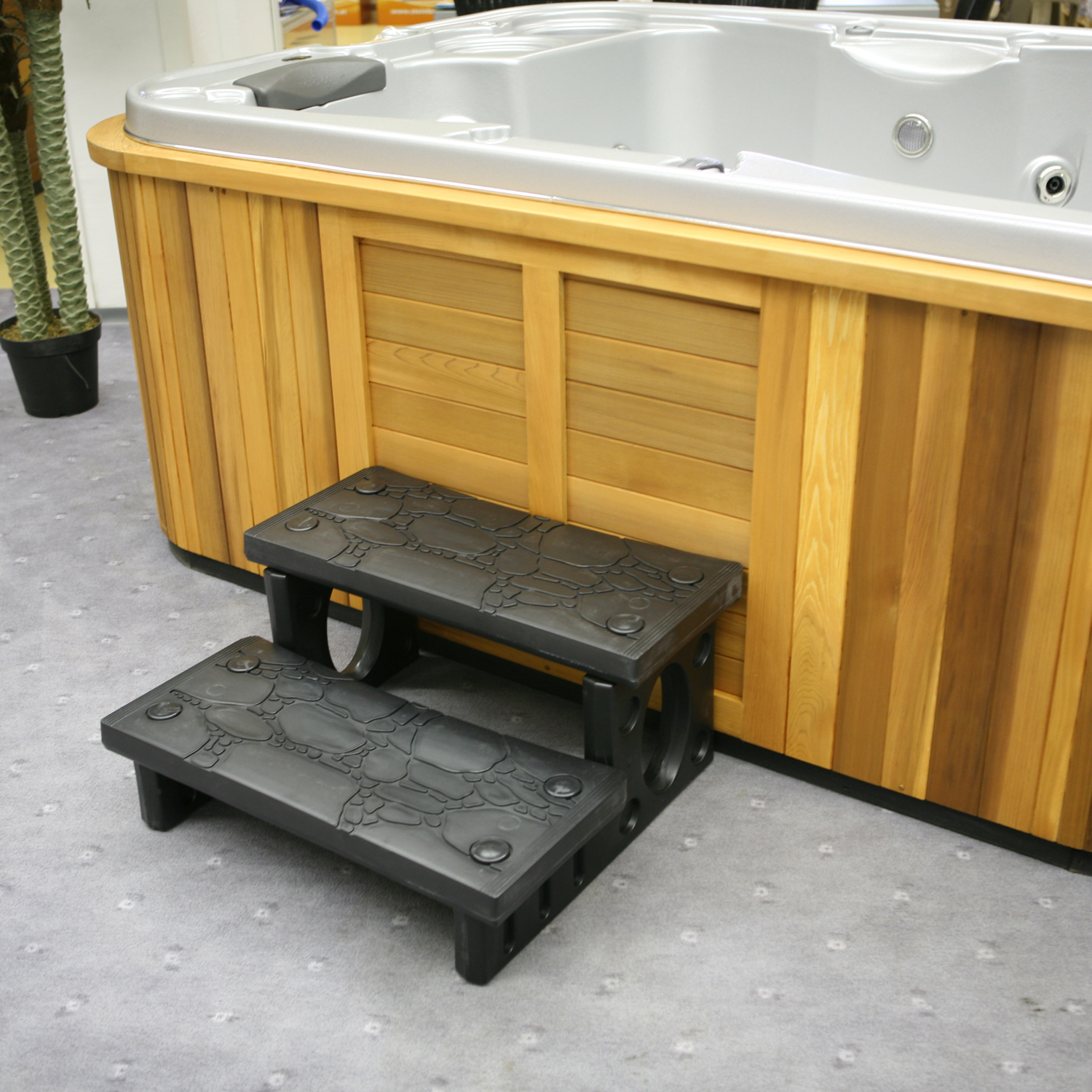 Intex Kunststoff Doppelstufe für Whirlpools