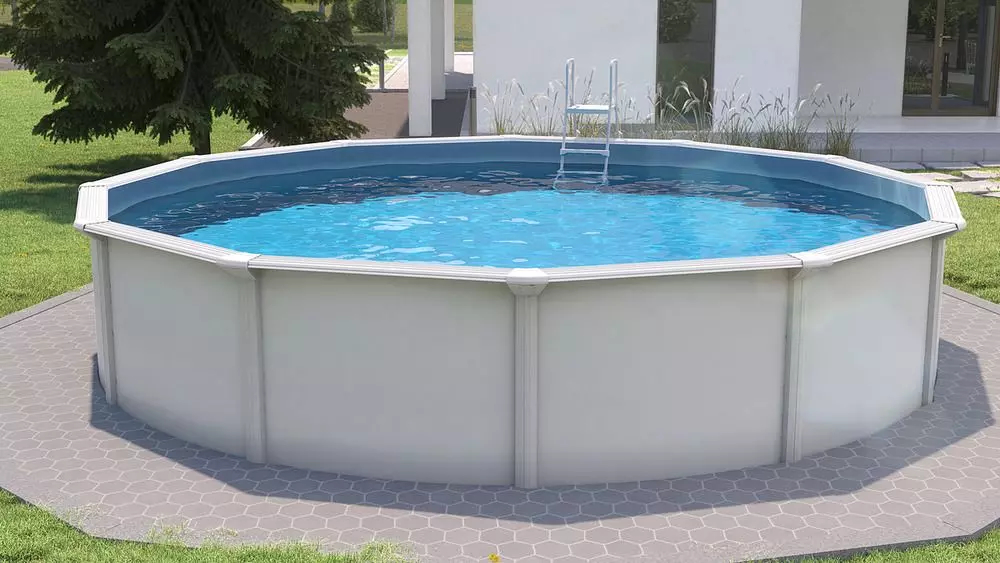 Stahlwand Swimming Pool Set "Nuovo de Luxe"