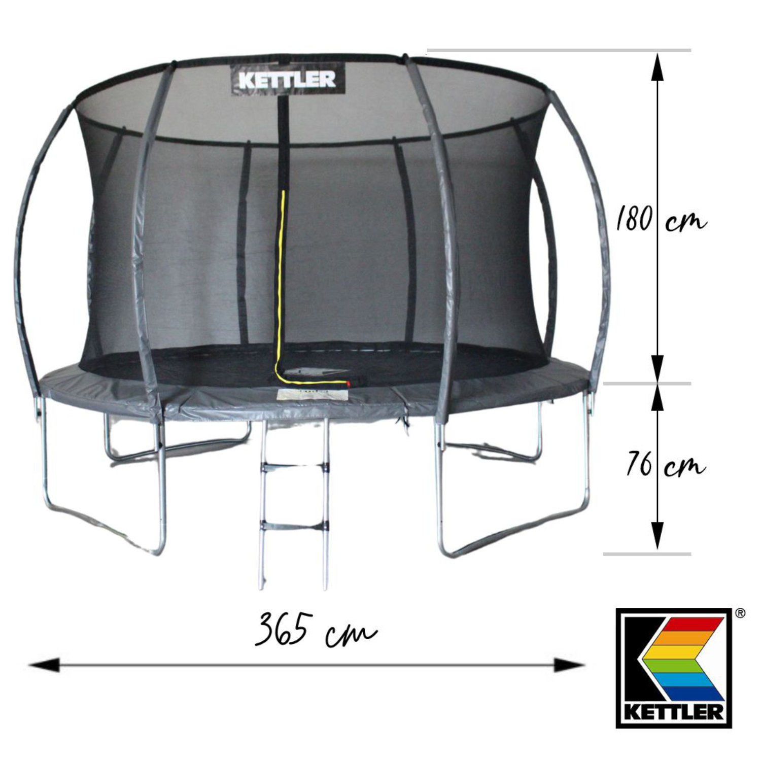 Outdoor-Trampolin "Jump 365" - Maße