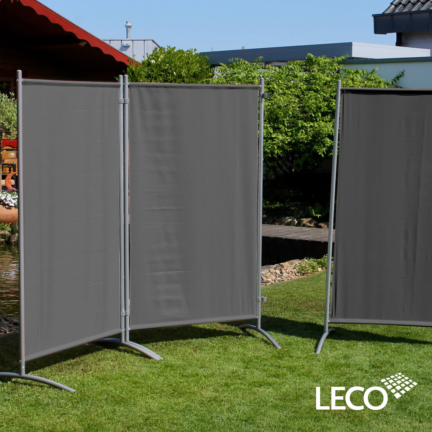 LECO Stellwand anthrazit