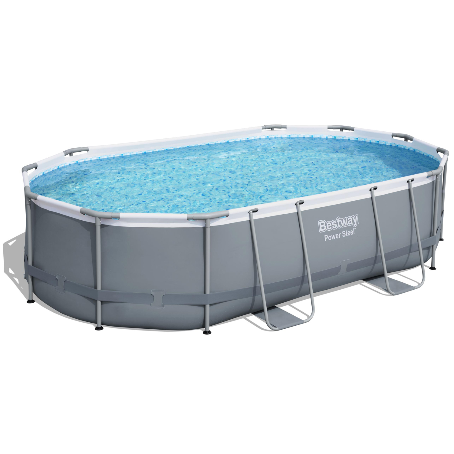 Frame Swimming Pool Set "Power Steel Oval"