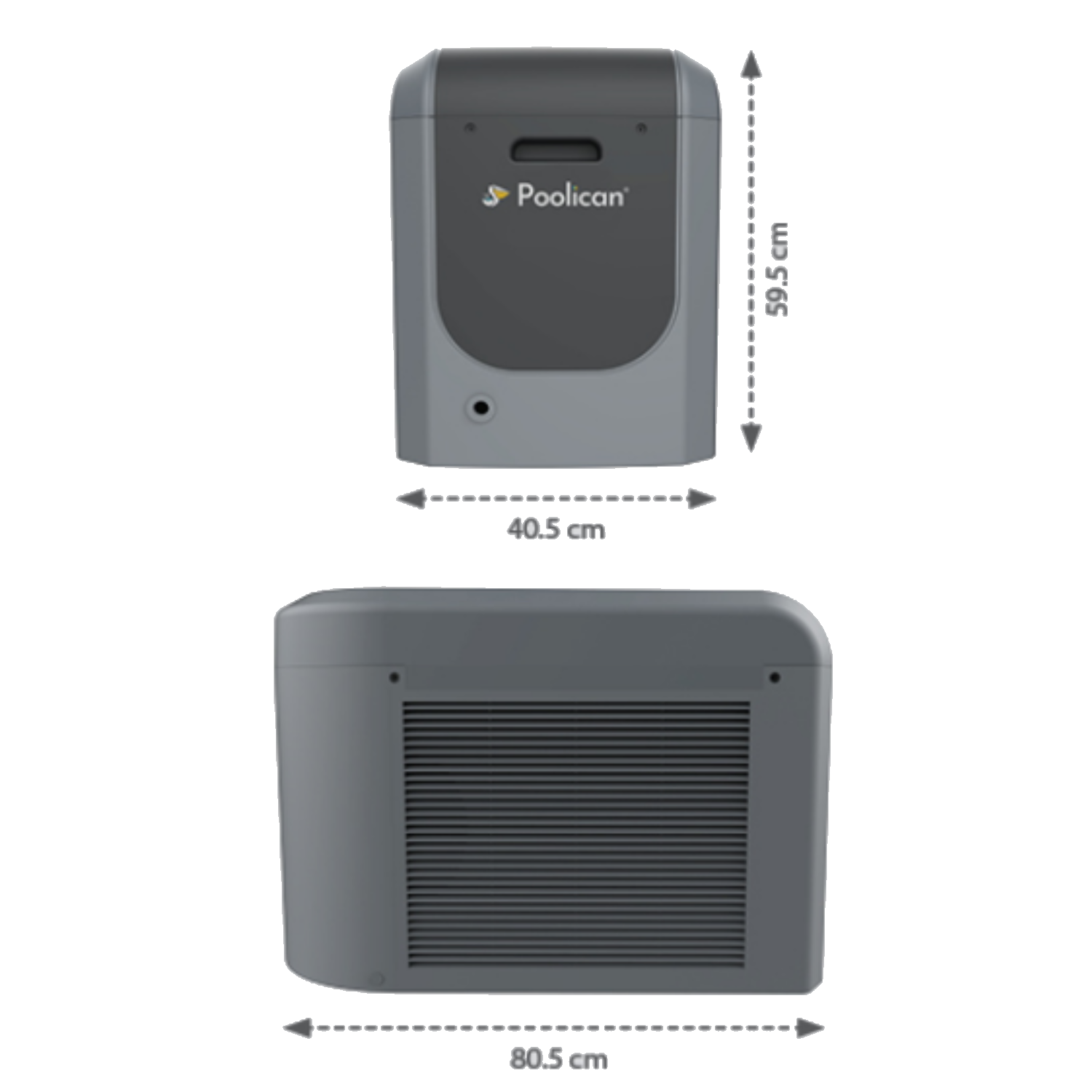 Poolex Wärmepumpe "Poolican" 4in1 Maße