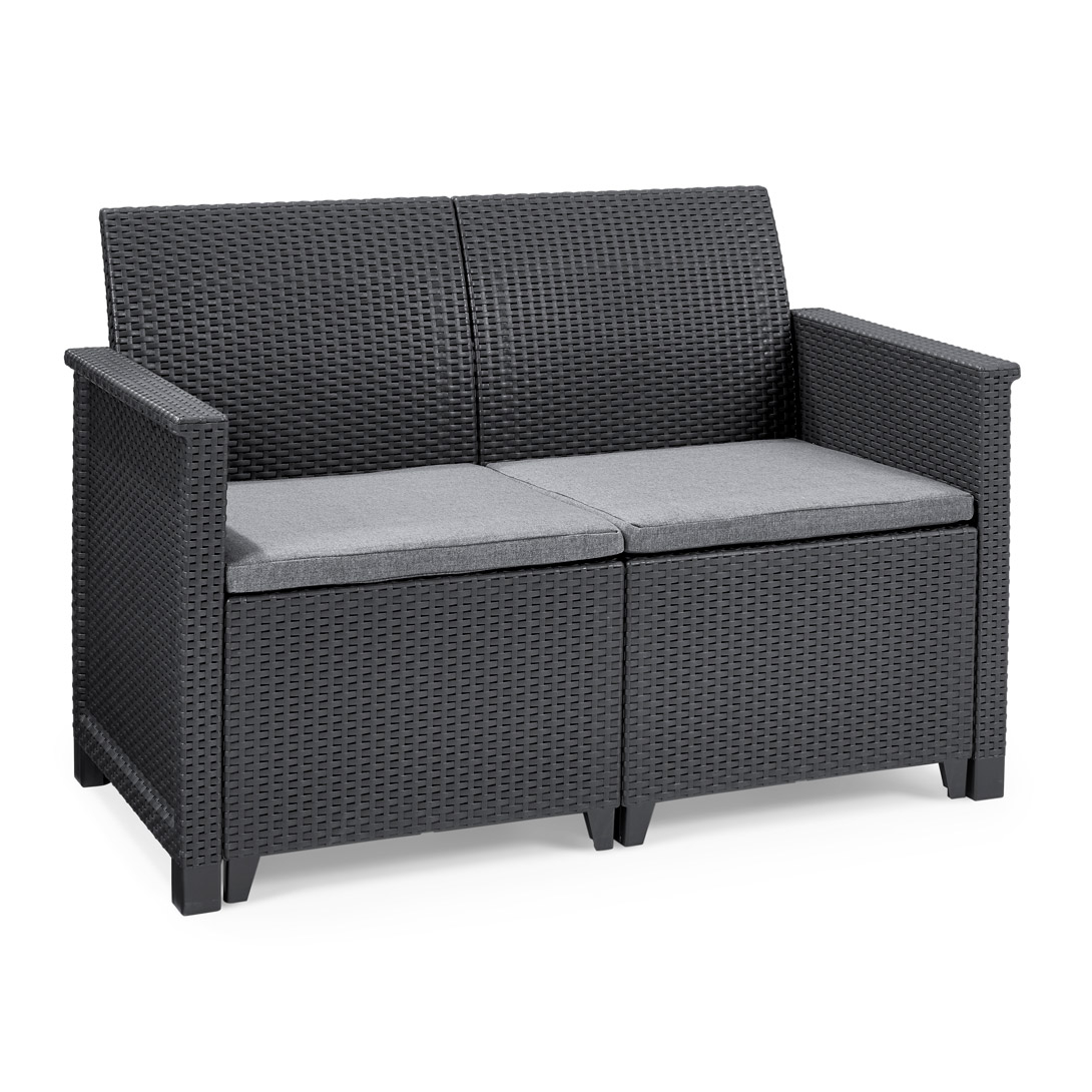 Balkon und Garten Lounge-Set "Emma" 2-Sitzer