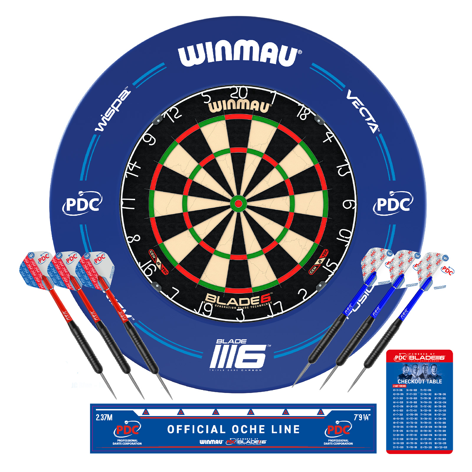 Dartboard Surround Set "PDC 5310"