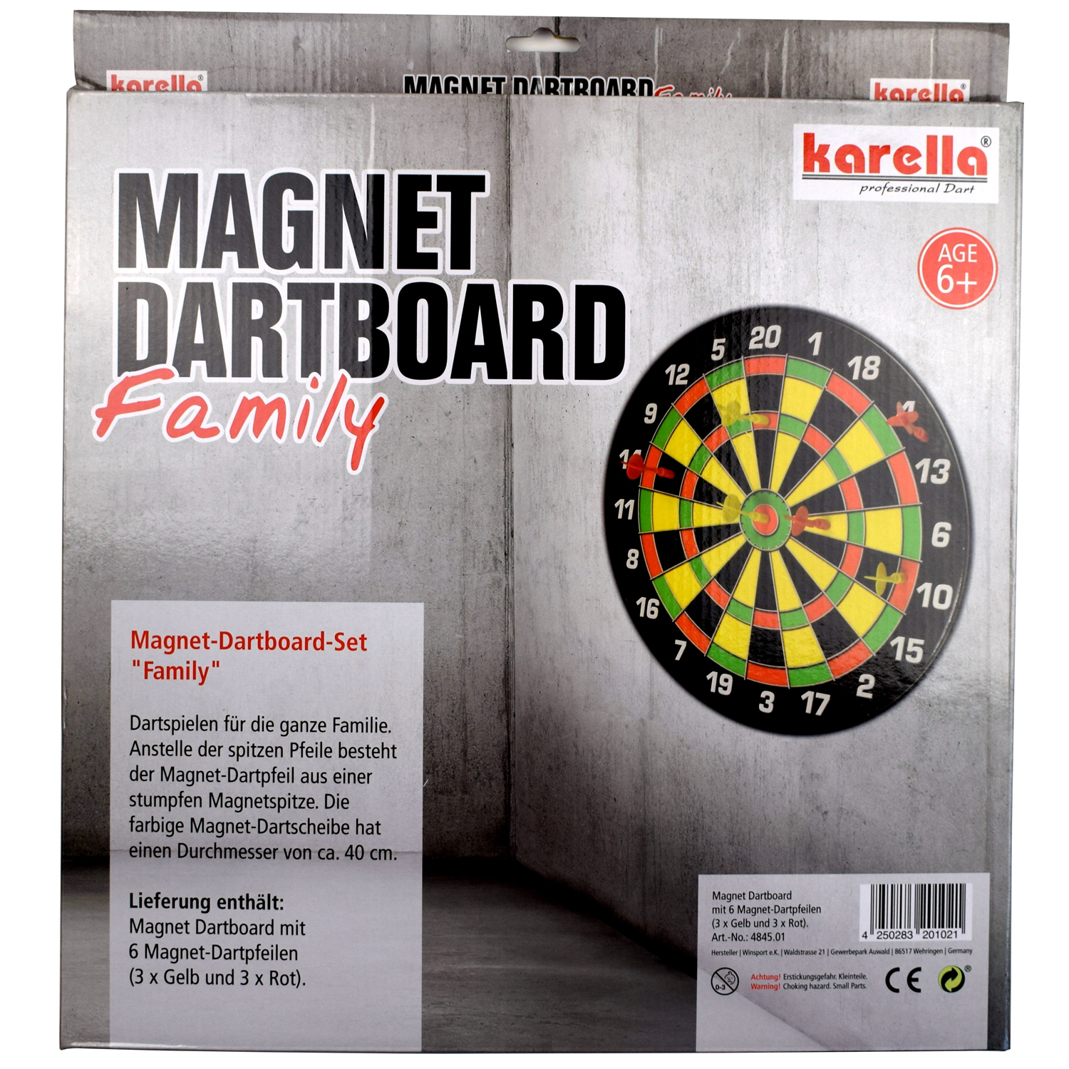 Magnet-Dartboard-Set "Family"