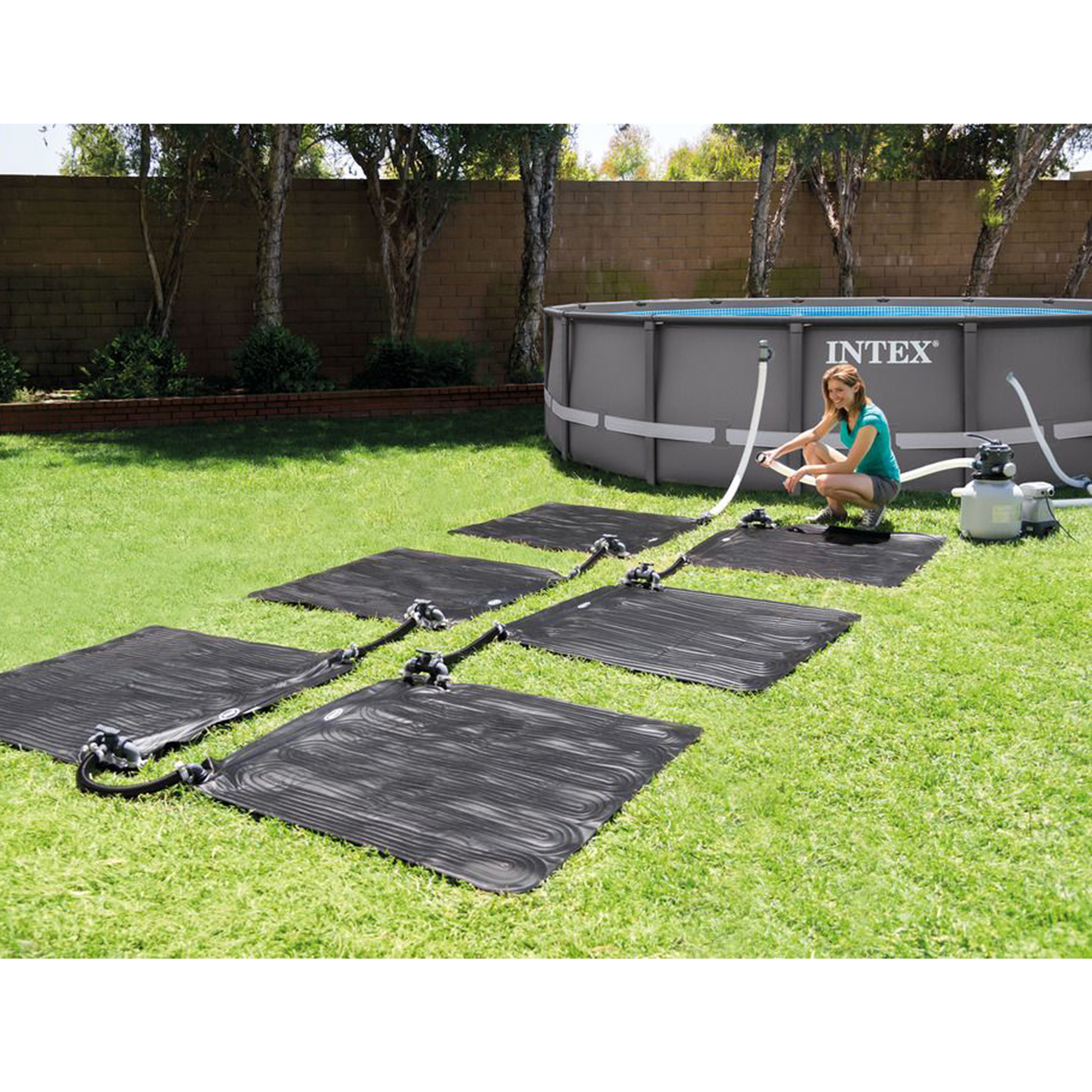 Poolheizung "Intex Solarmatte"