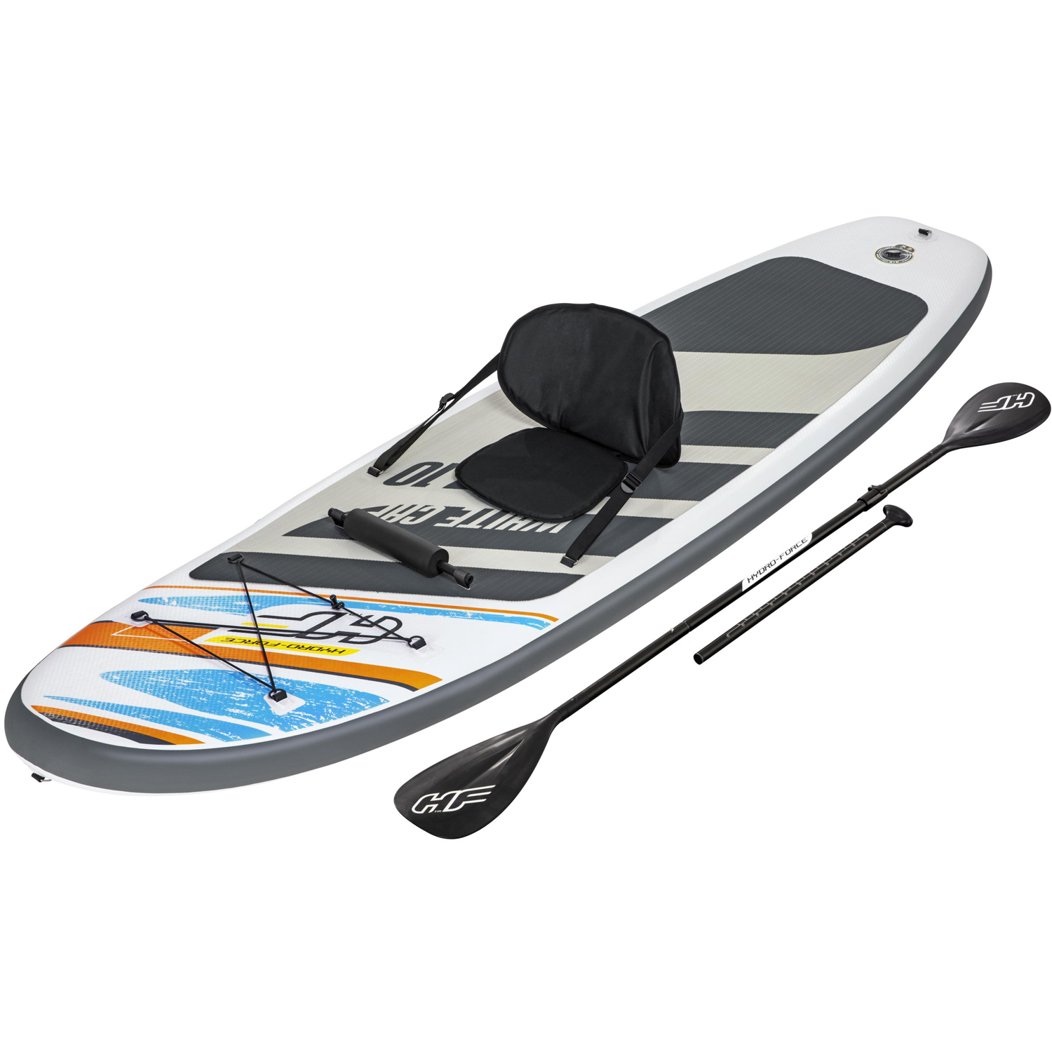 Stand Up Surfboard SUP Allround Set "White Cap"