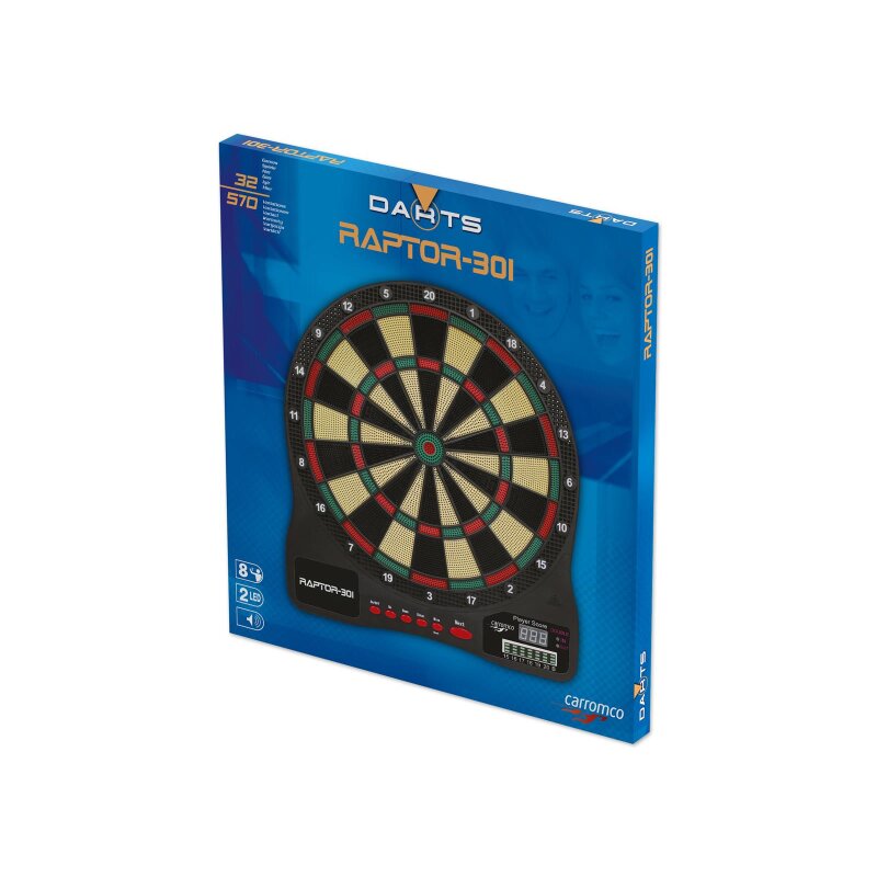 Elektronik Dartboard "RAPTOR 301"