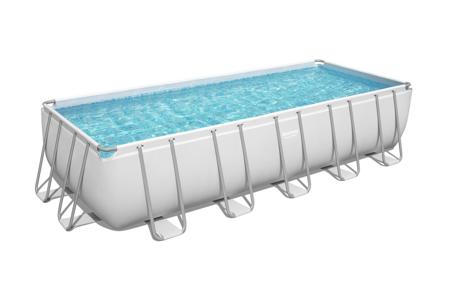 Frame Swimming Pool Set "Power Steel Eckig"