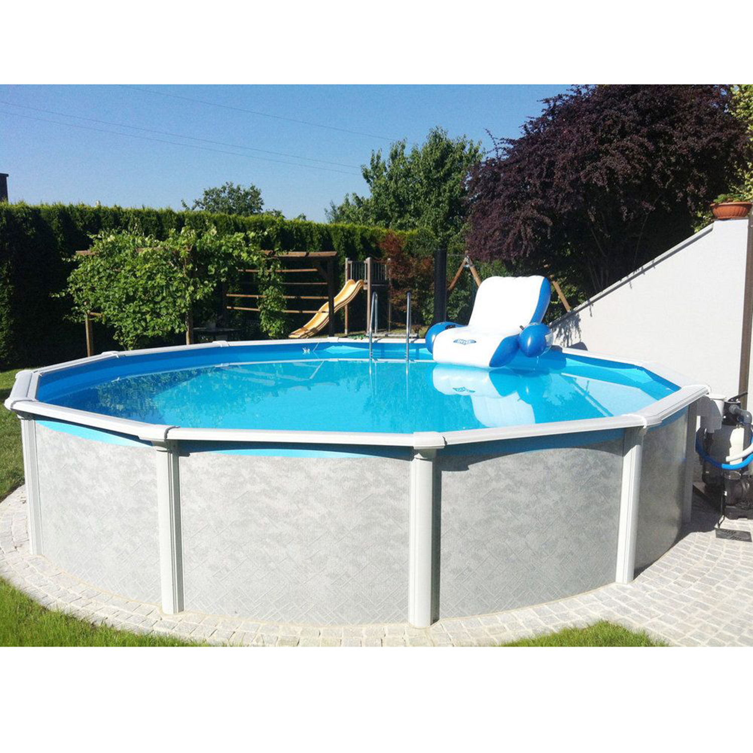 Swimming Pool "Grande rund" - freistehend