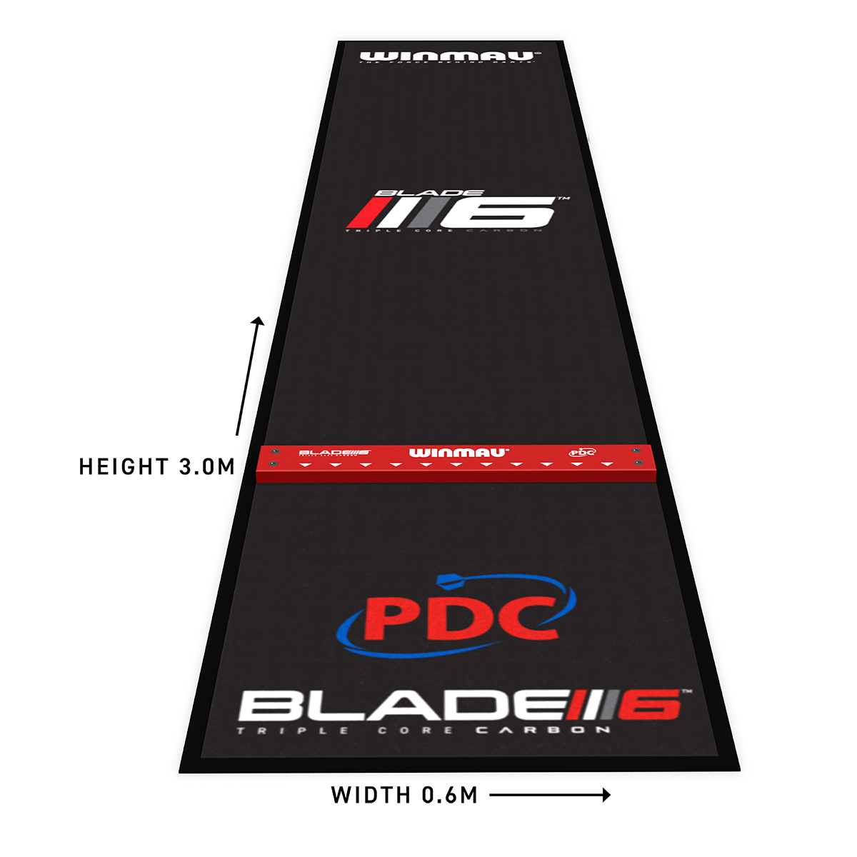 Dartmatte "Pro Zone Precision Blade 6 8215"