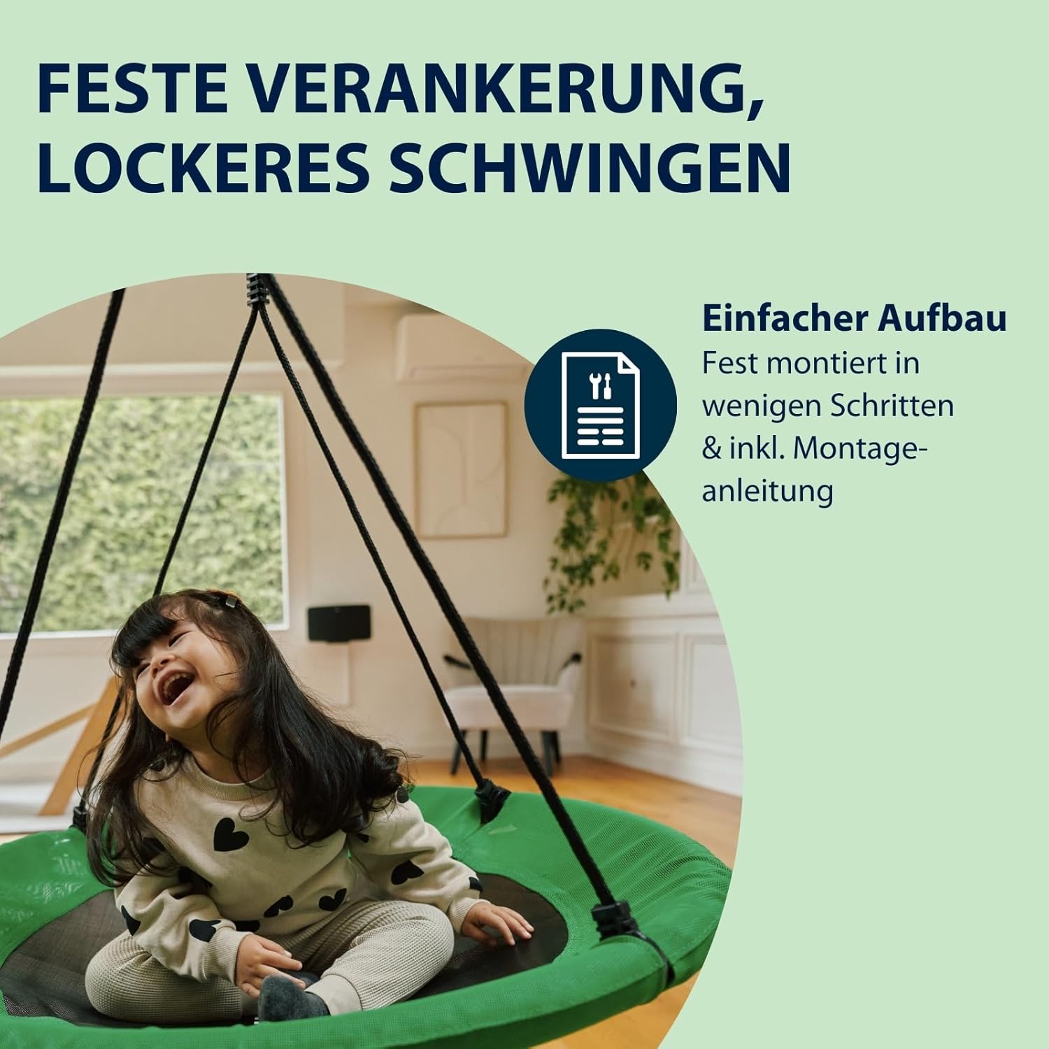 HUDORA Nestschaukel  "Start 90" - mehr Kindheit für alle