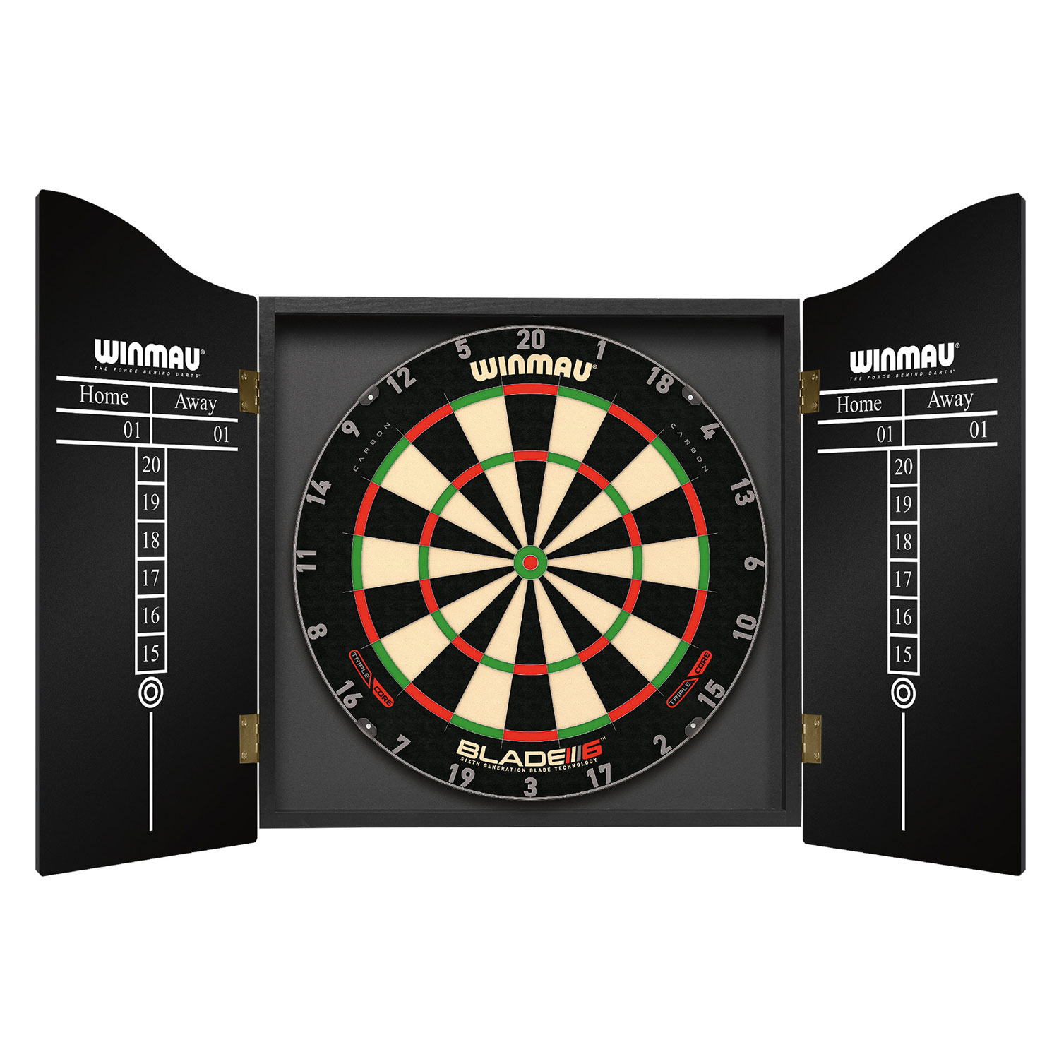 Dartboard-Cabinet "Black"