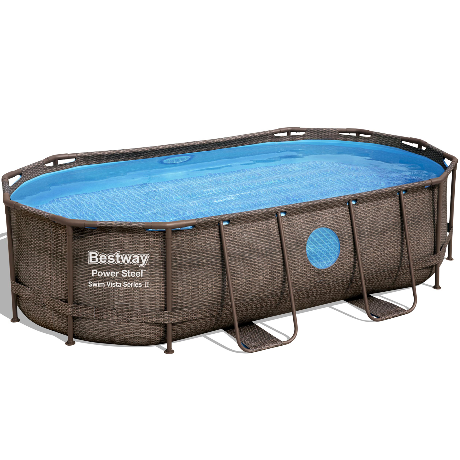 Frame Swimming Pool Set "Power Steel Vista Series" Komplett-Set