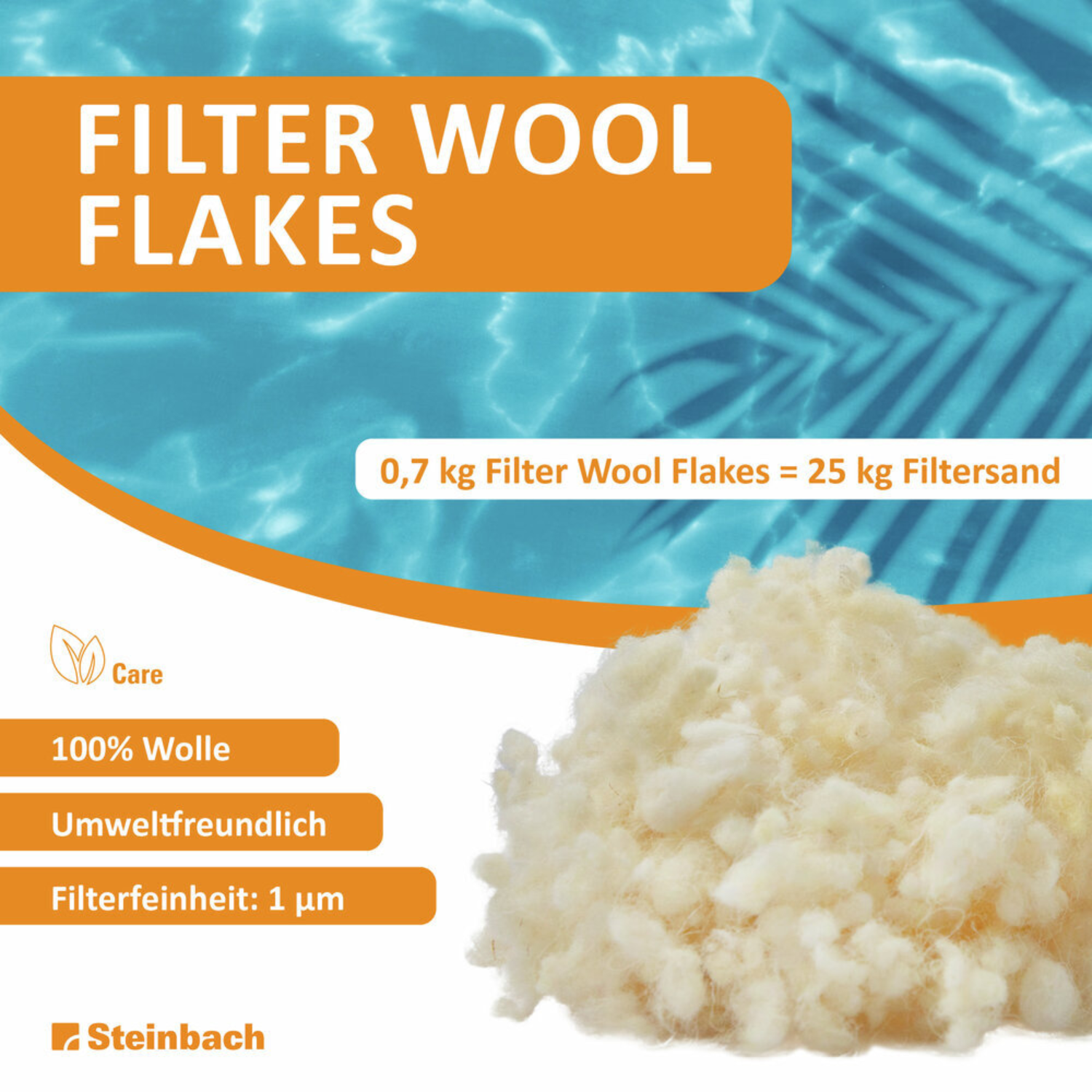 Infoblatt " Filter Wool Flakes"