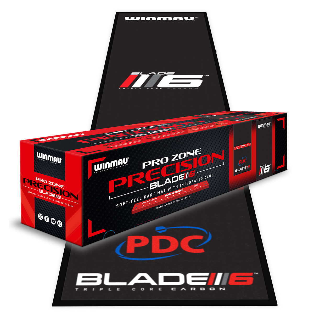 Dartmatte "Pro Zone Precision Blade 6 8215"