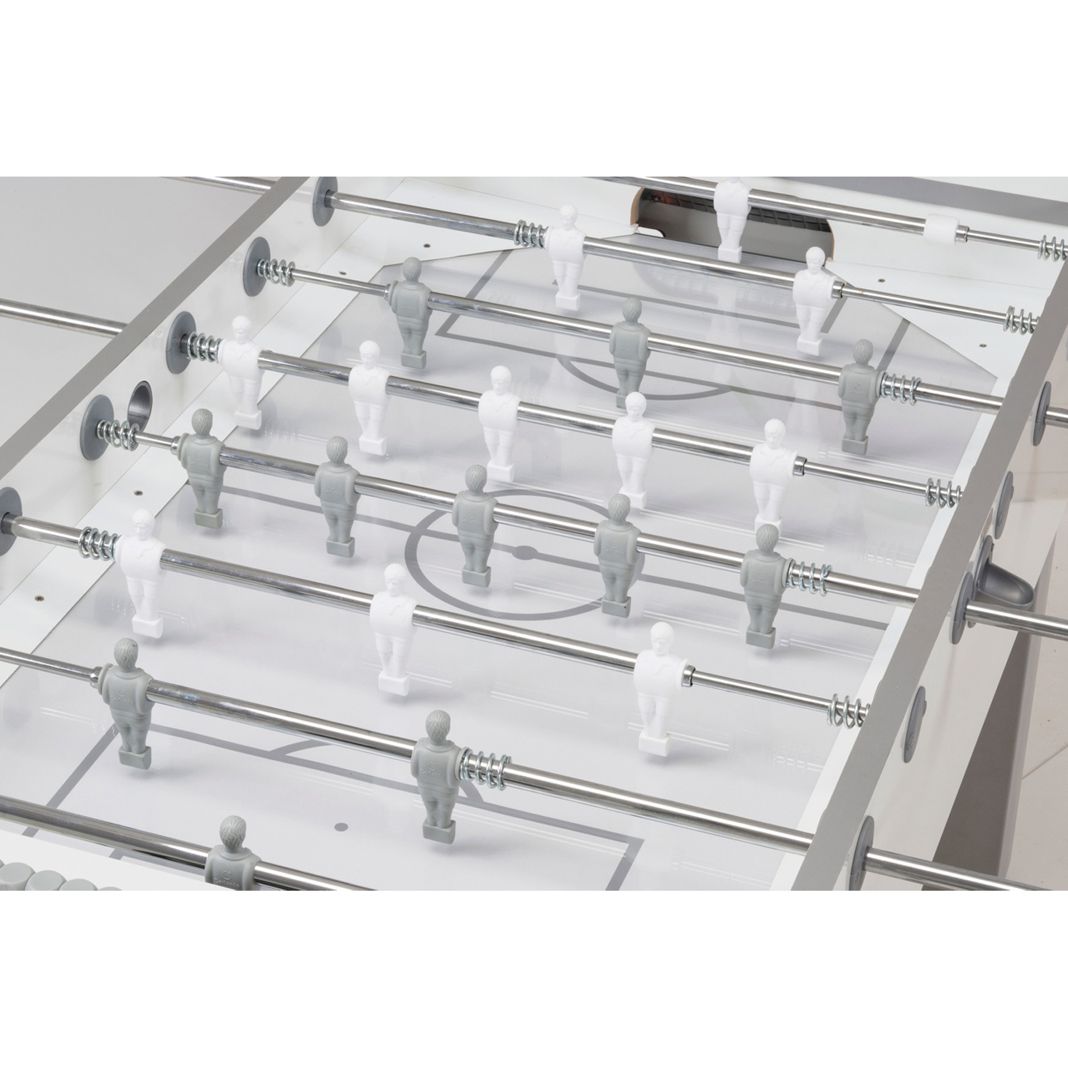 Tischfußball G-500 Classico White (Beispiel Teleskopstangen)