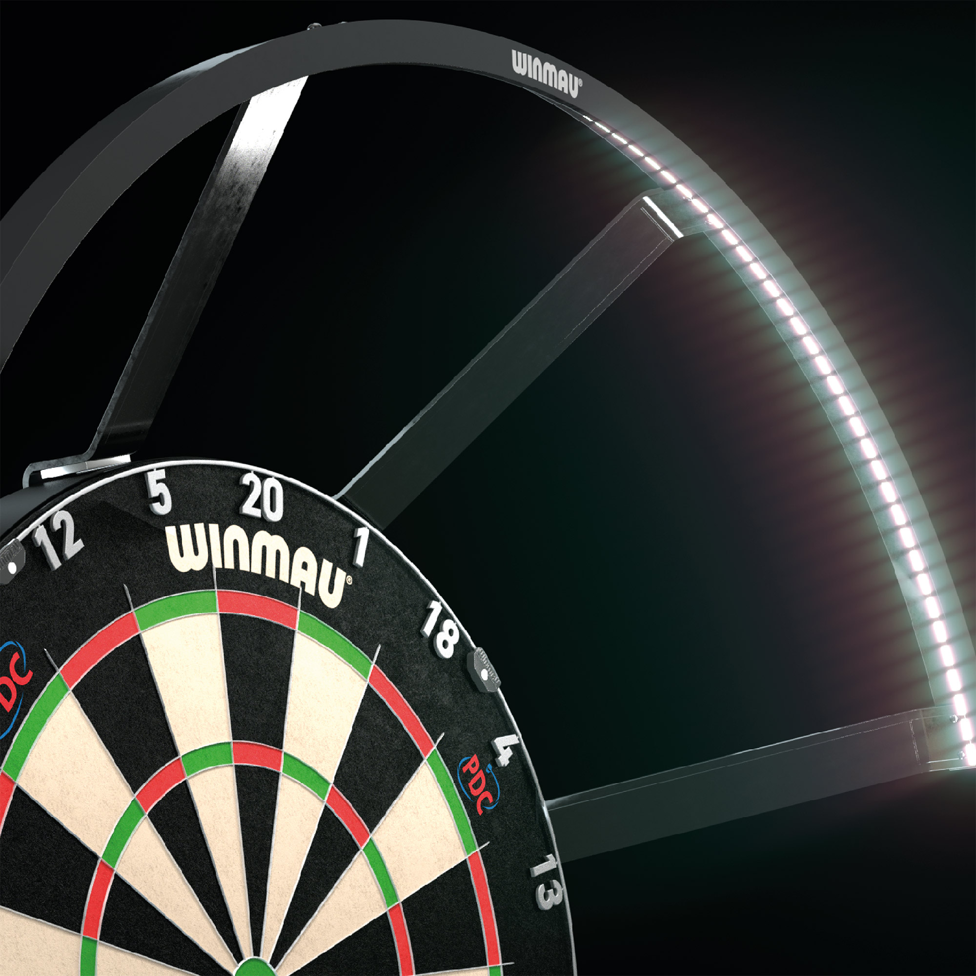 Dartboard Beleuchtung "Polaris 8412"