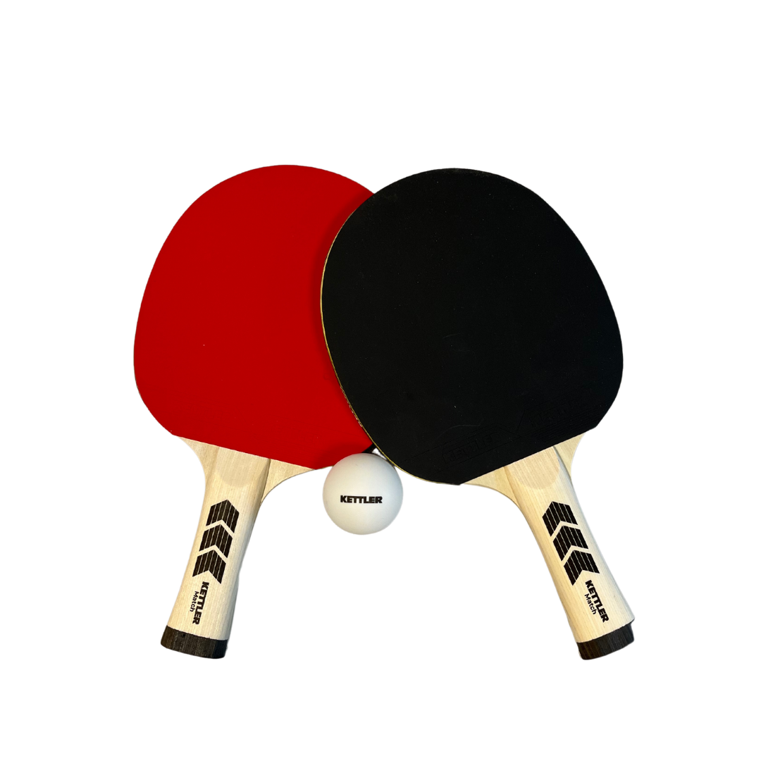 Tischtennis Schlägerset "Match" mit 2 Schlägern und 6 Bällen