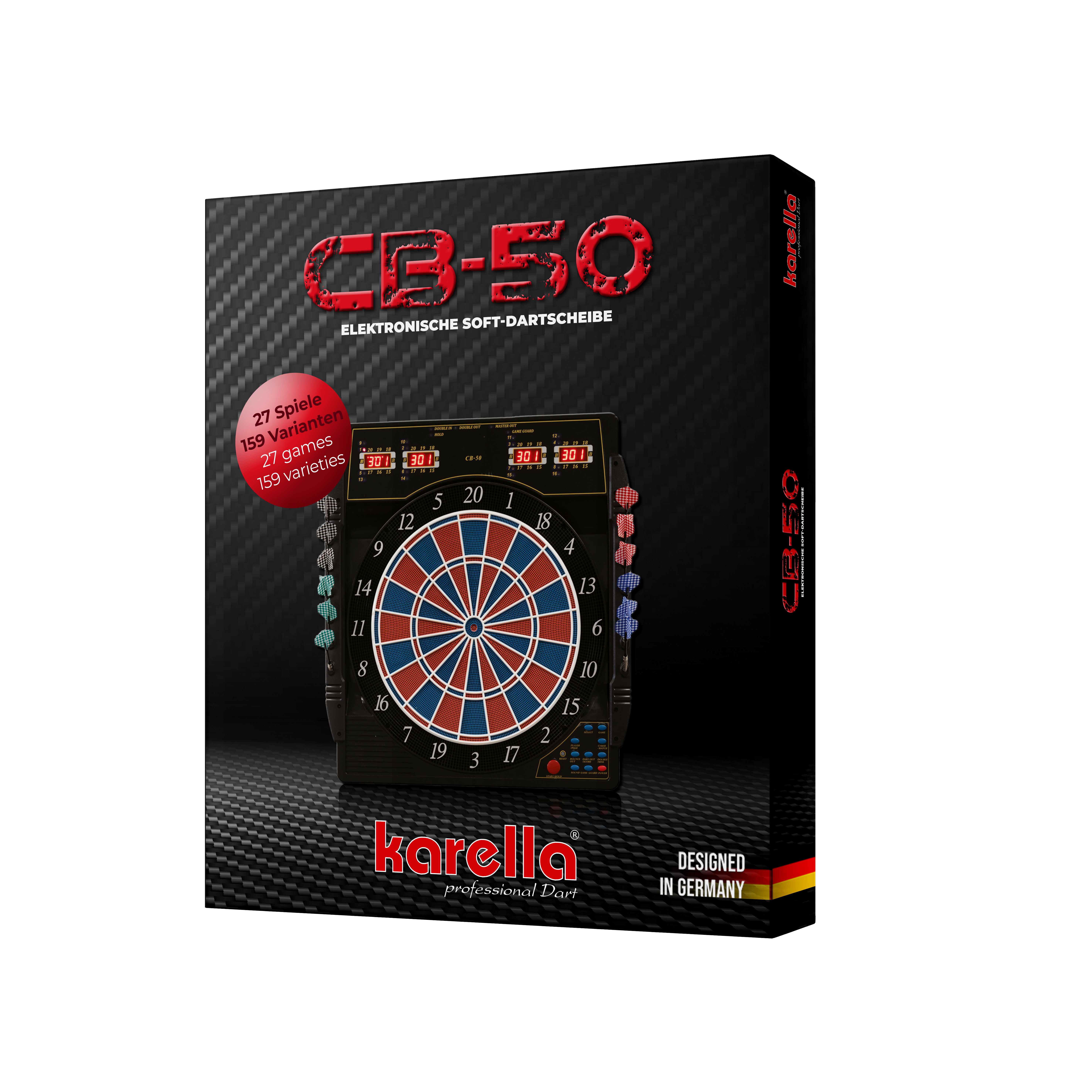 Dartautomat "CB 50" Verpackung