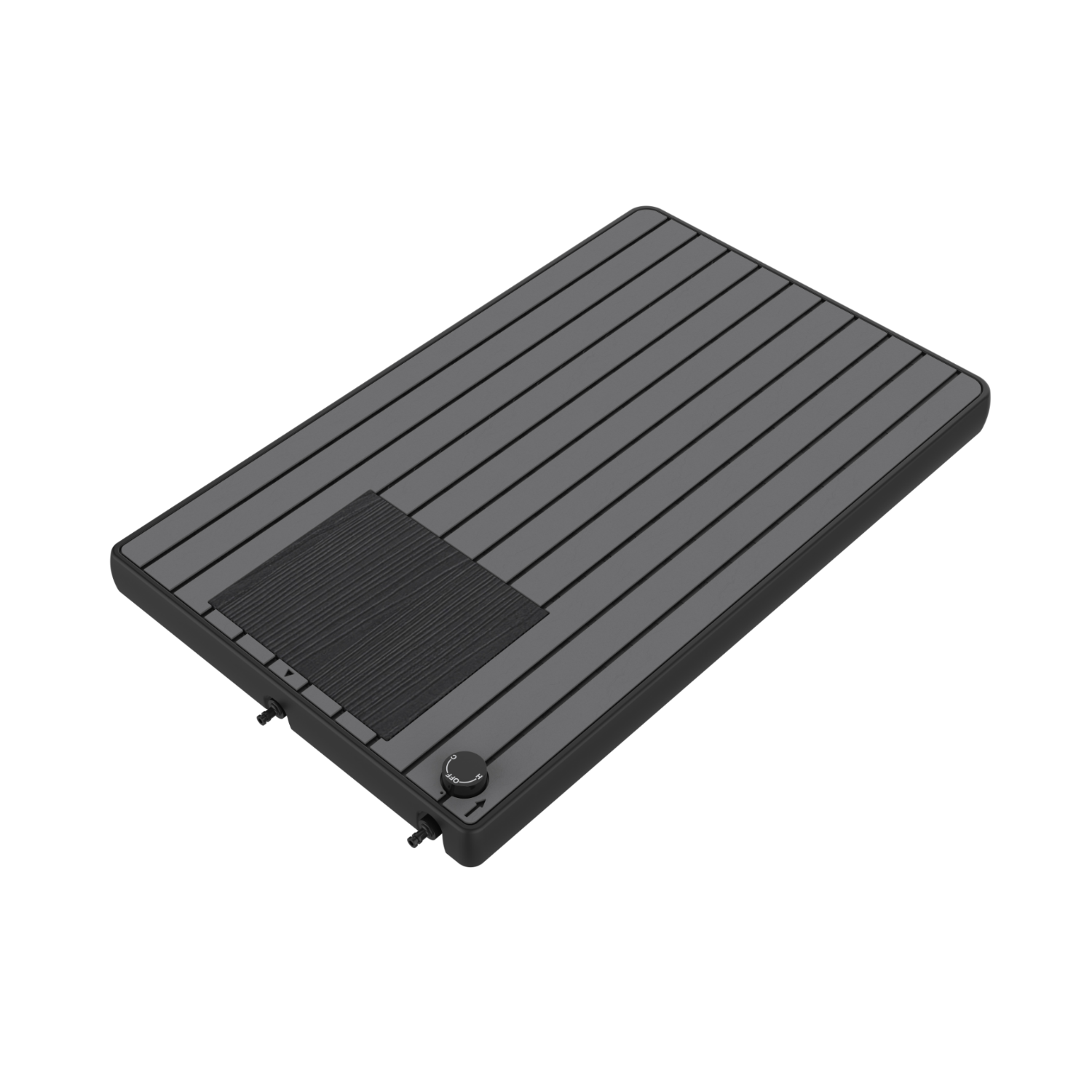 Praktisches Bodenpanel für Solar- und Gartenduschen