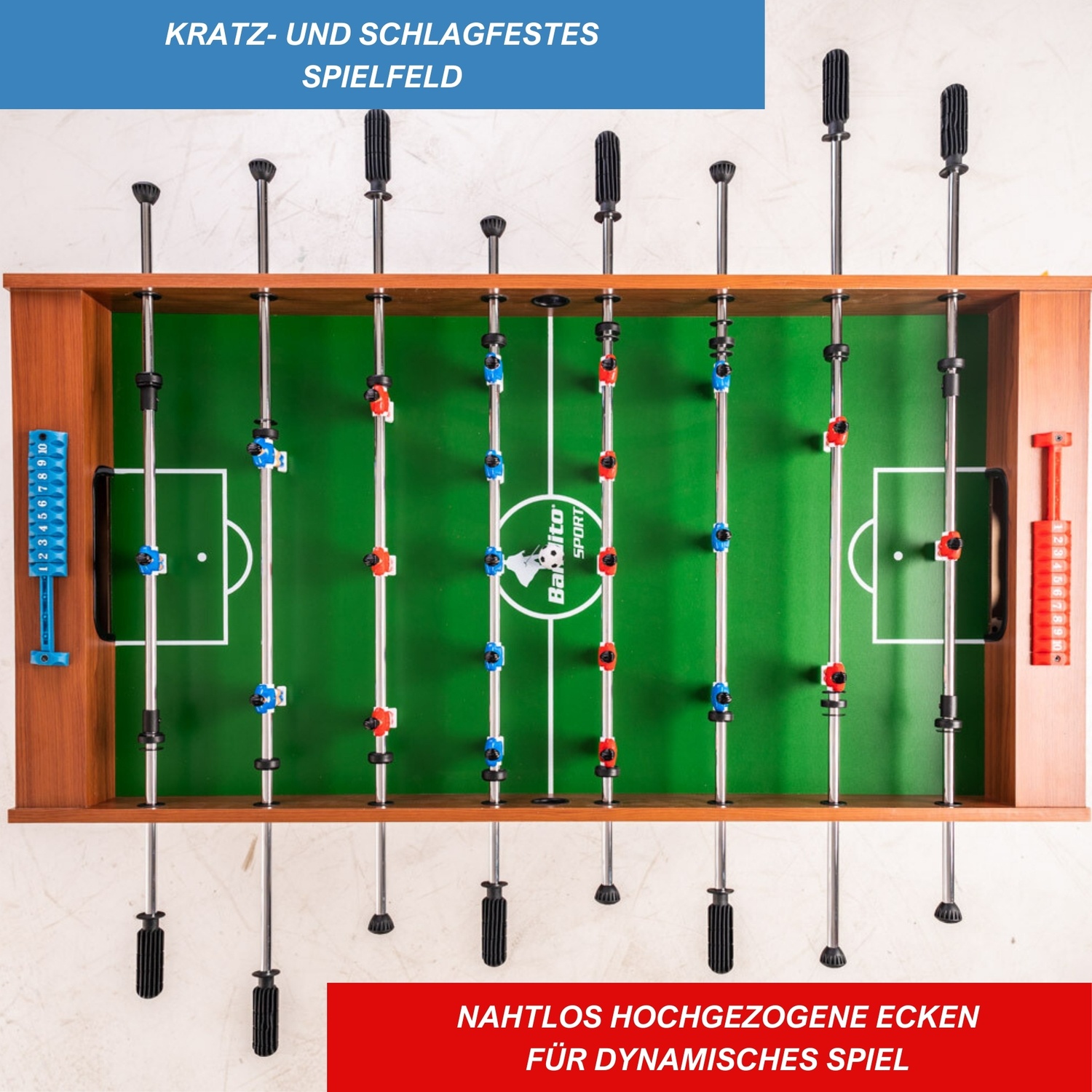 robustes Spielfeld für ununterbrochenen Spielfluss