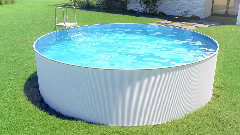Stahlwand Swimming Pool "New Splasher Secure"