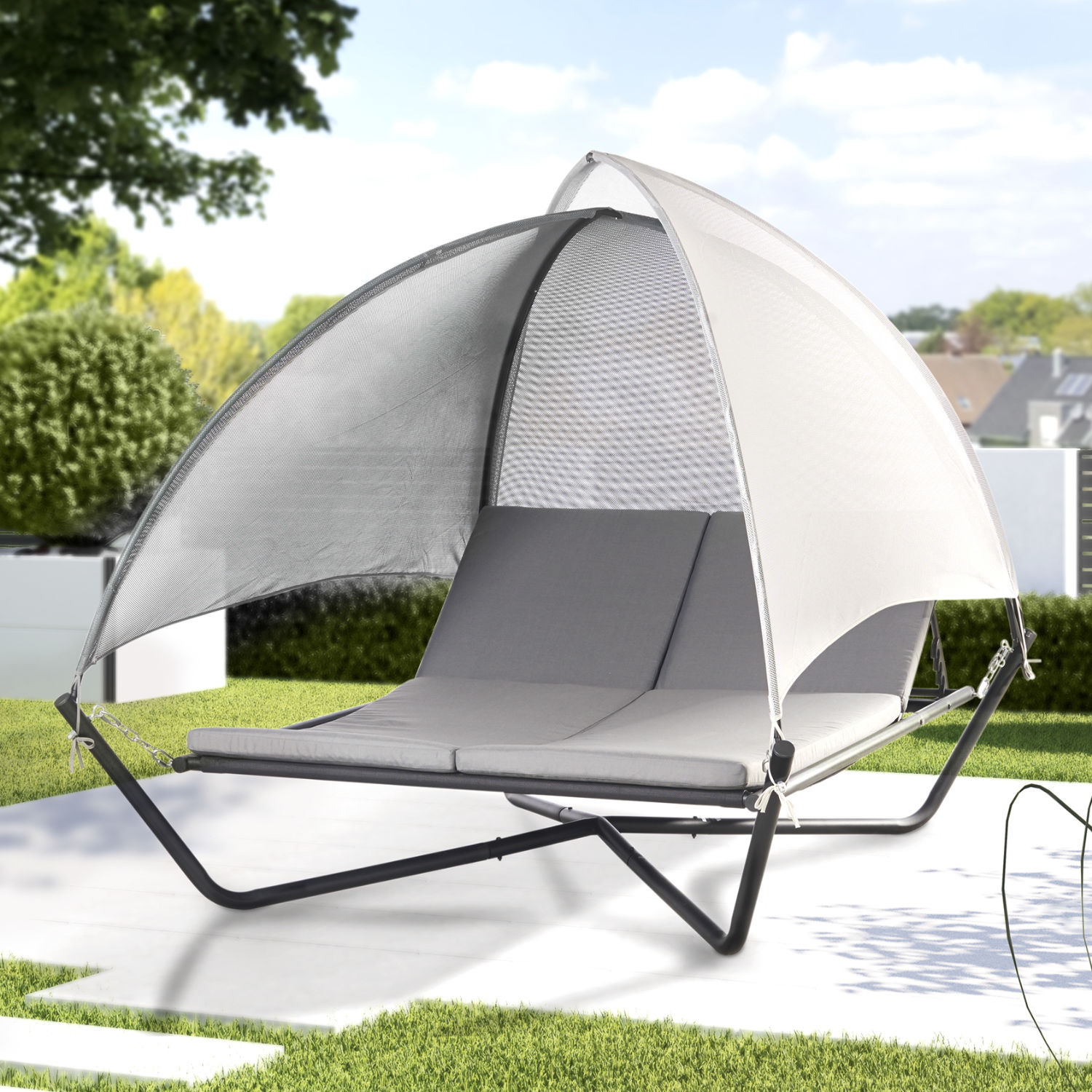 Sonnenbett, Garten Doppel-Liege "Sydney"
